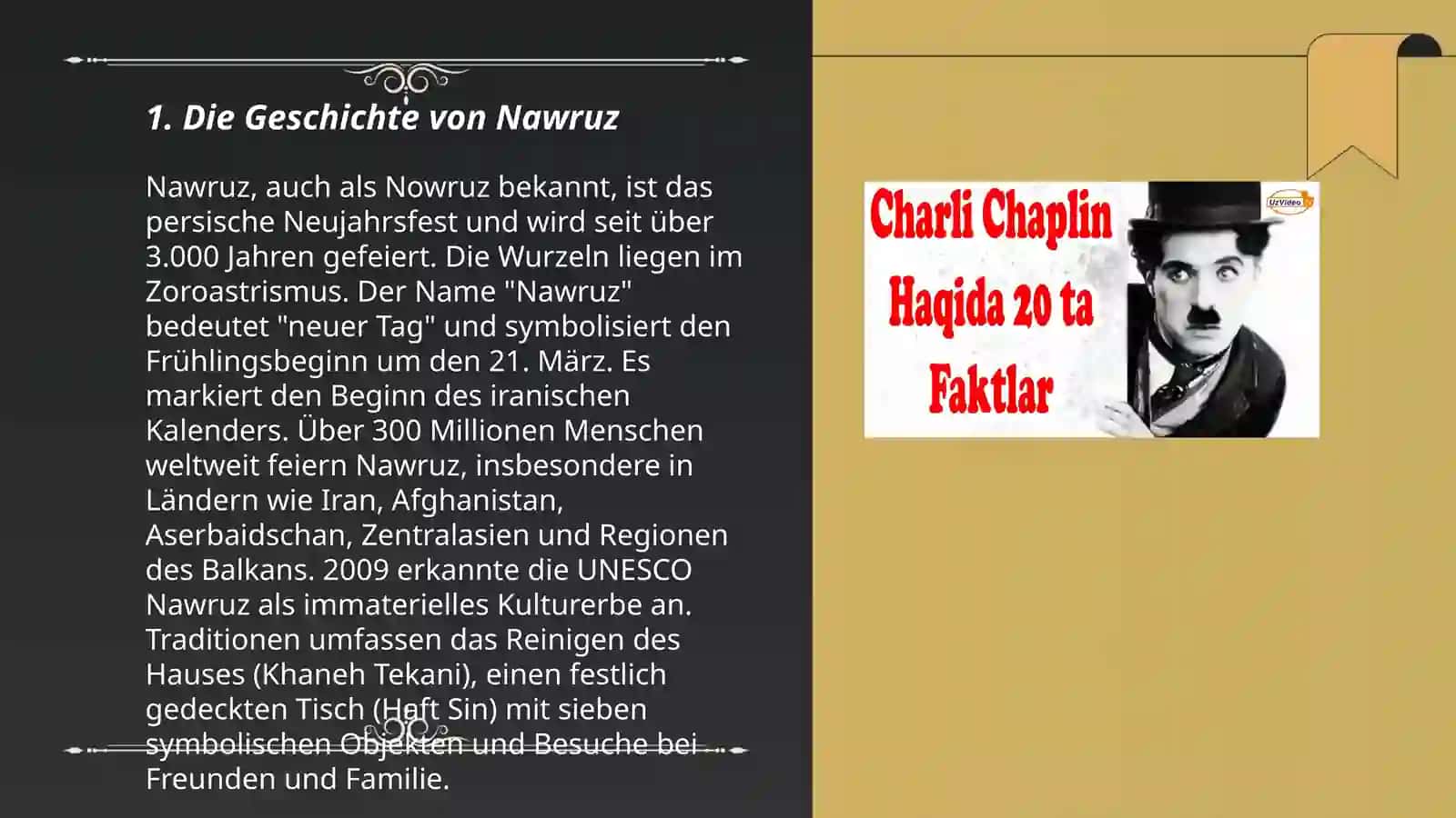 Nawroʻz haqida nemischa slayd 3