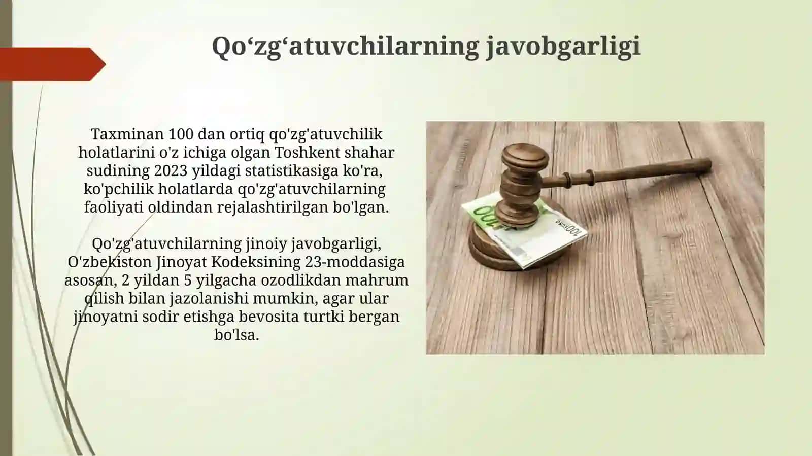 Jinoyat ishtirokchilarining javobgarligi asoslarivadoirasi 3