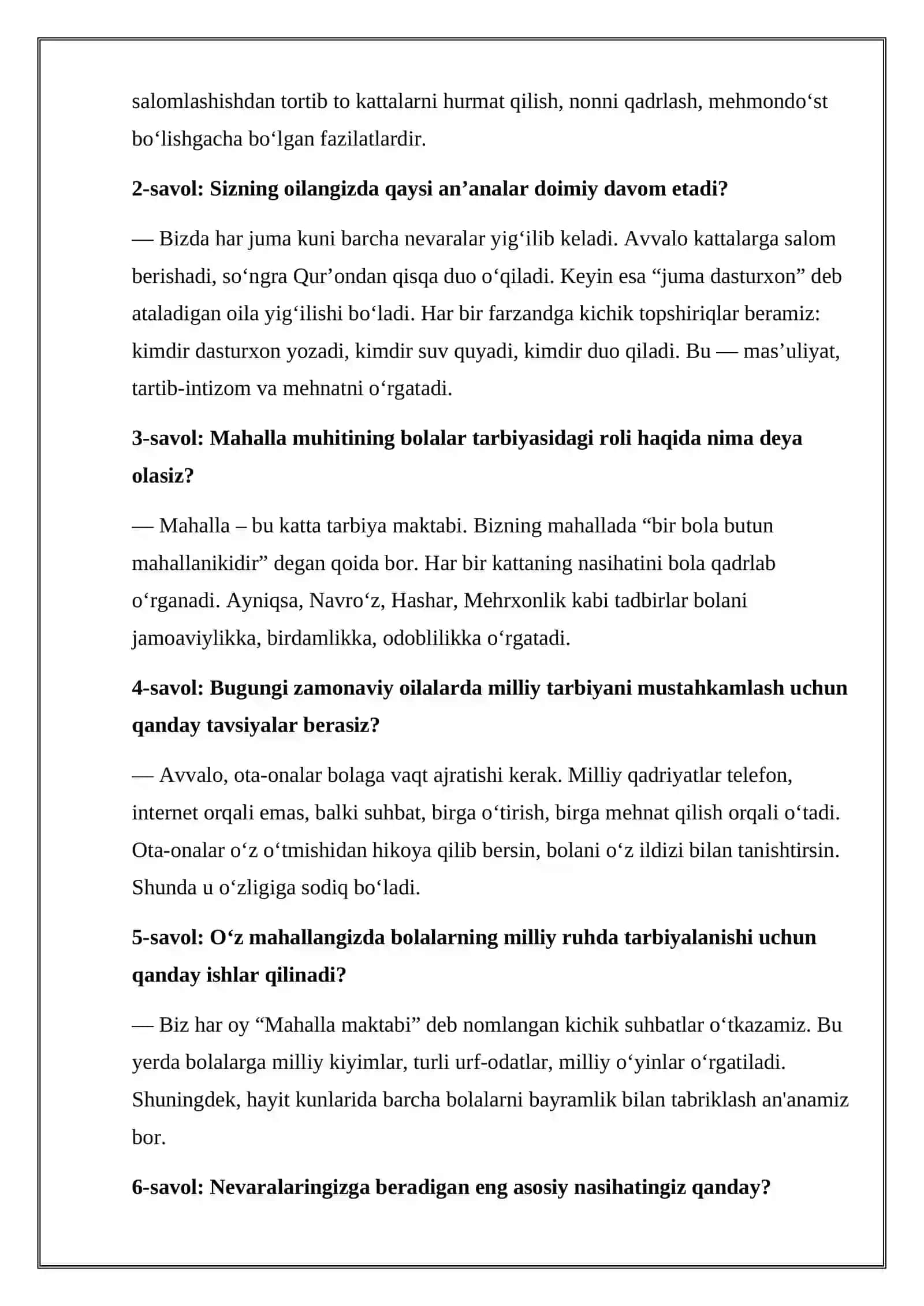 Boqiyeva Dilshodaning Maktabgacha Ta’limda Etnopedagogika Fanidan Tayyorlagan 2-Topshirig’i 3