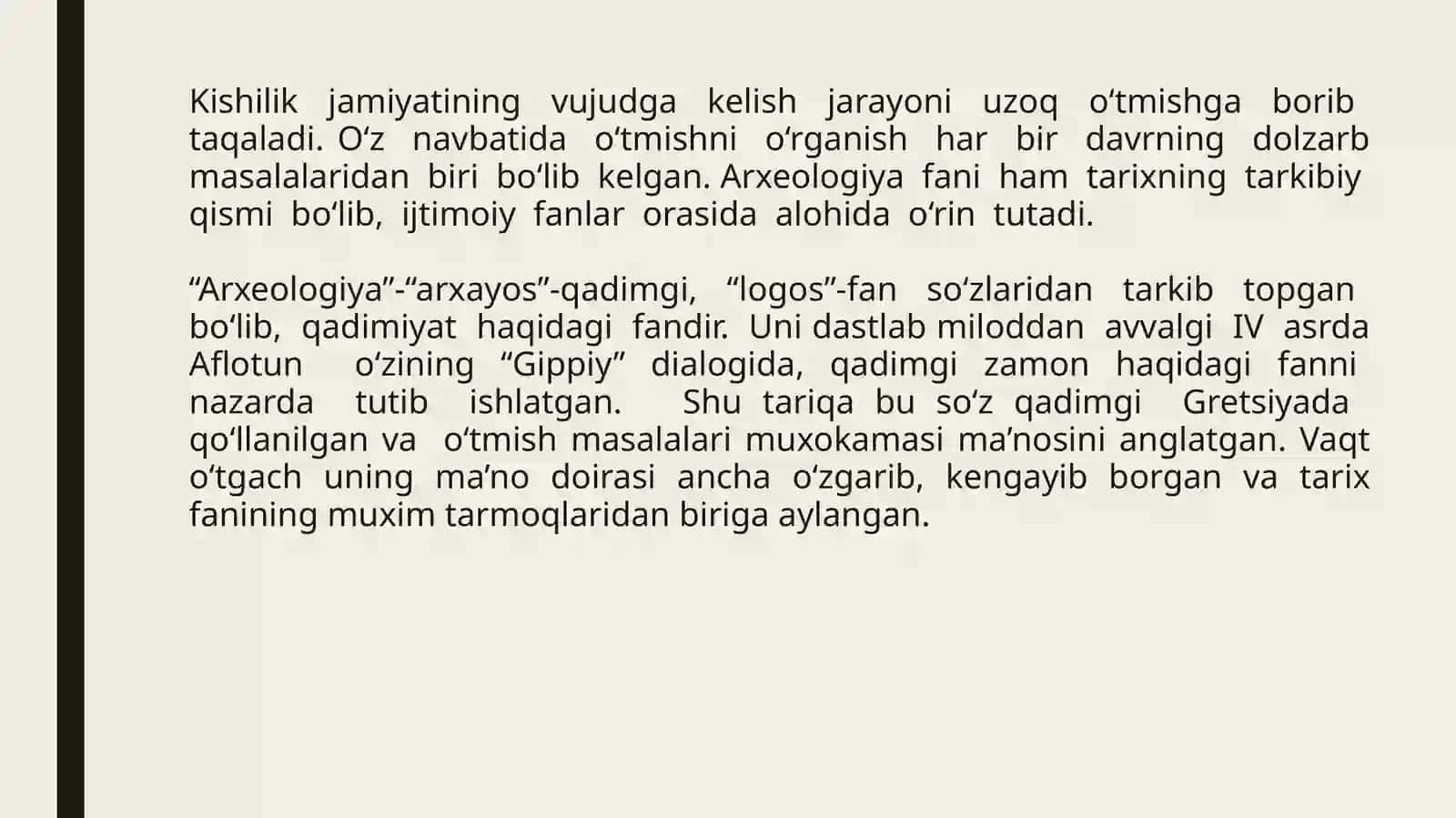 Arxeologiya faning maqsad va vazifalari 3