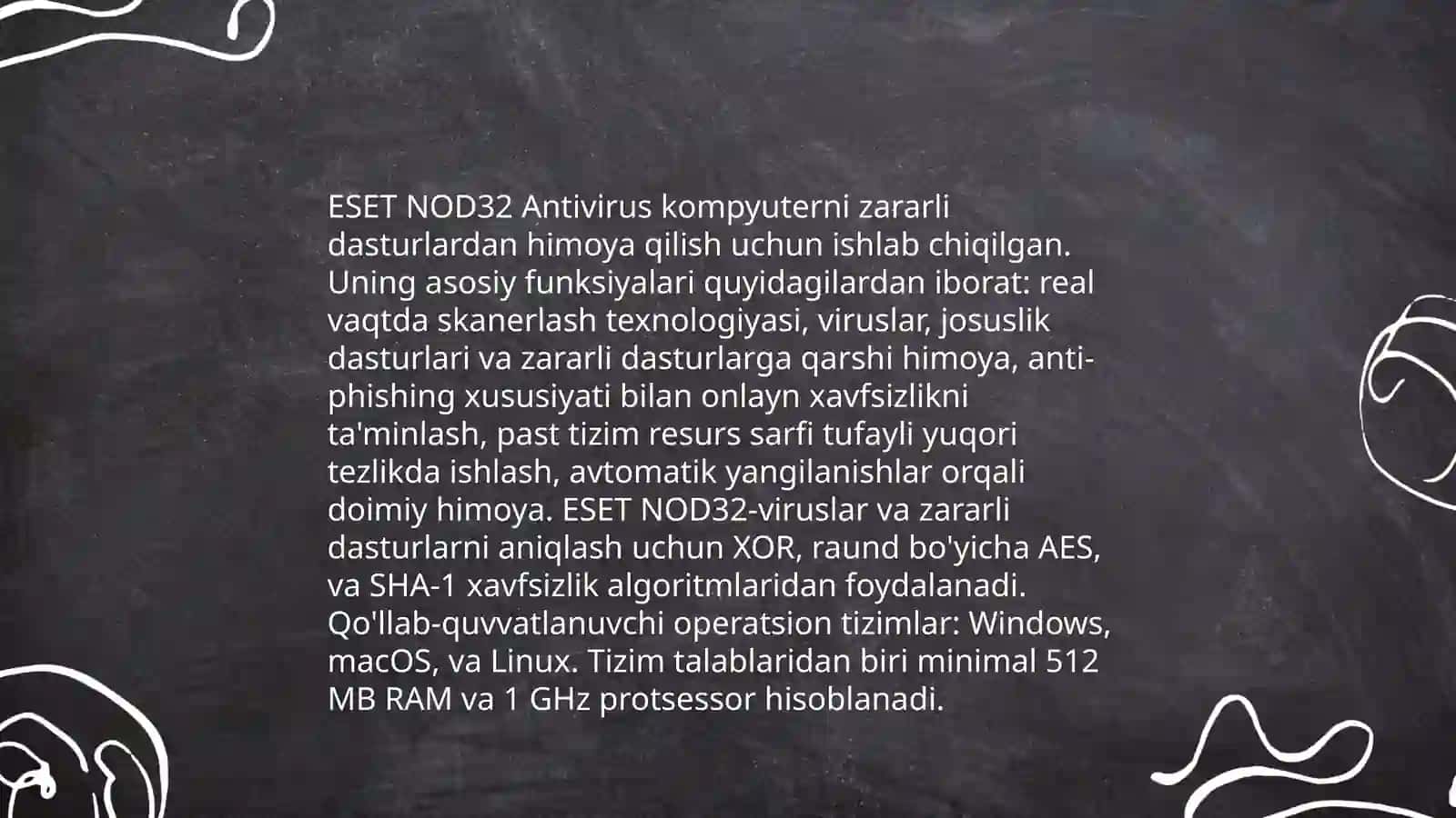 ESET NOD32 antivirusi 3