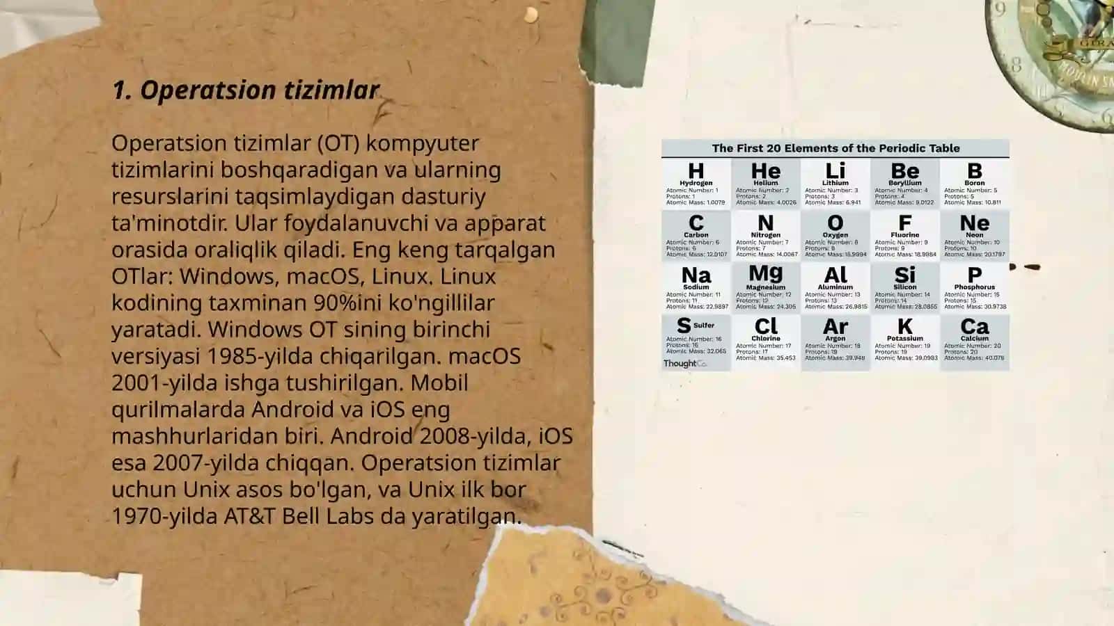 Operatsion tizimlar 3