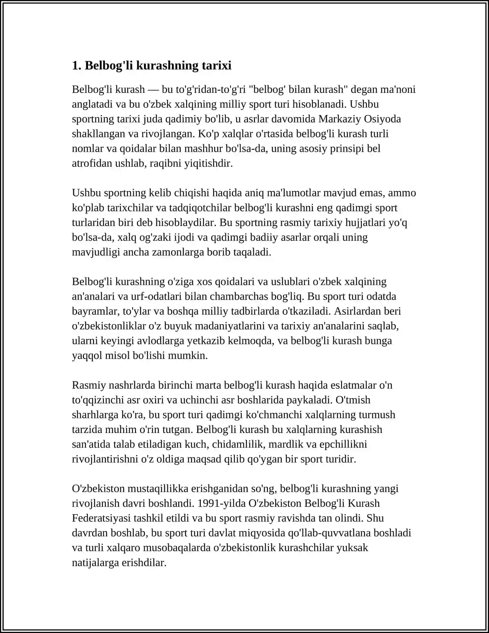 BELBOĞLI KURASH TEXNIKASI 3
