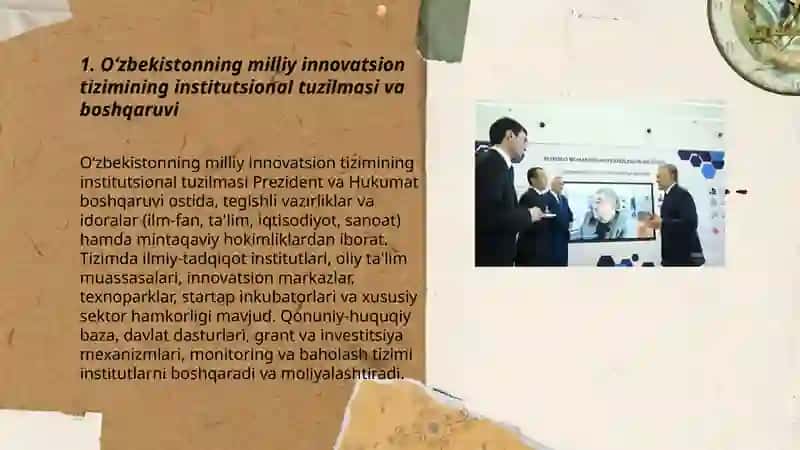 Oʻzbekistonning milliy innovatsion tizimi 3