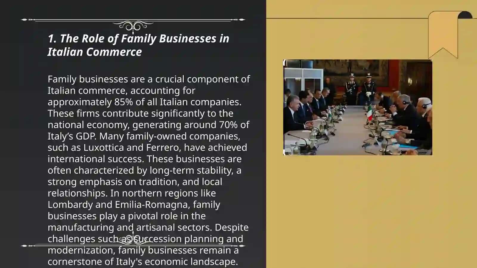 Italian business relations 3