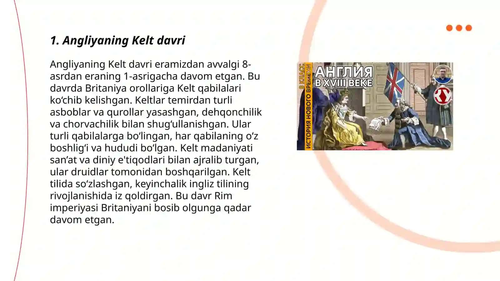 Angliyaning Kelt davri 3