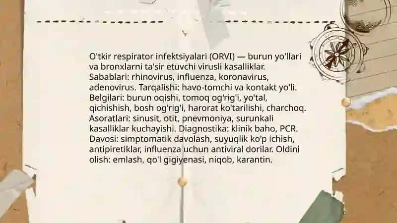 Nafas olish tizimi kasalliklari 3