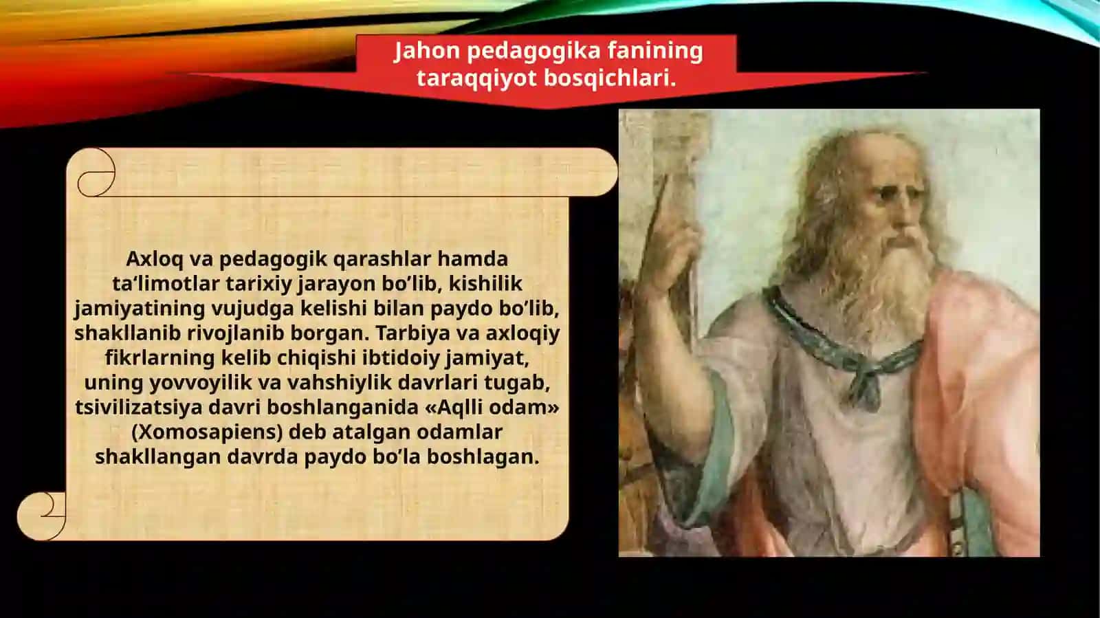 Jahon pedagogika fanining rivojlanish tarixi 3