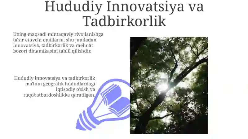 Mintaqaviy iqtisodiyot fanining predmeti maqsadi va vazifalari 3