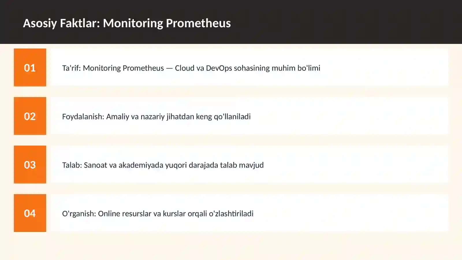 Monitoring Prometheus 3