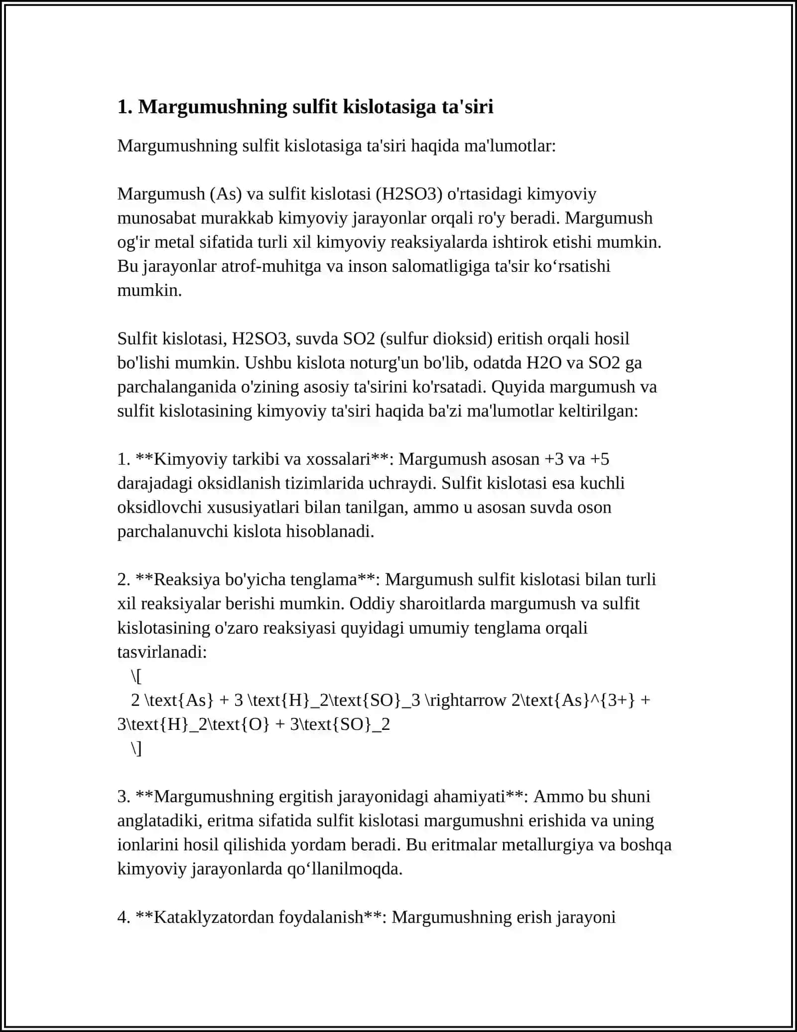 MARGUMUSHNING SULFIT KISLOTALARI 3