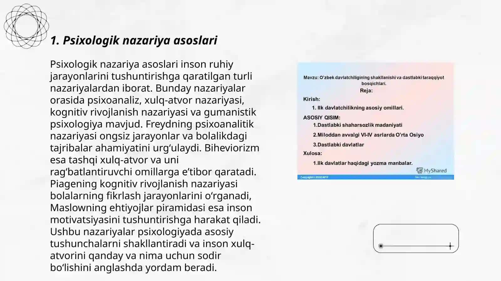 Psixologlarni tayyorlash bosqichlari 3