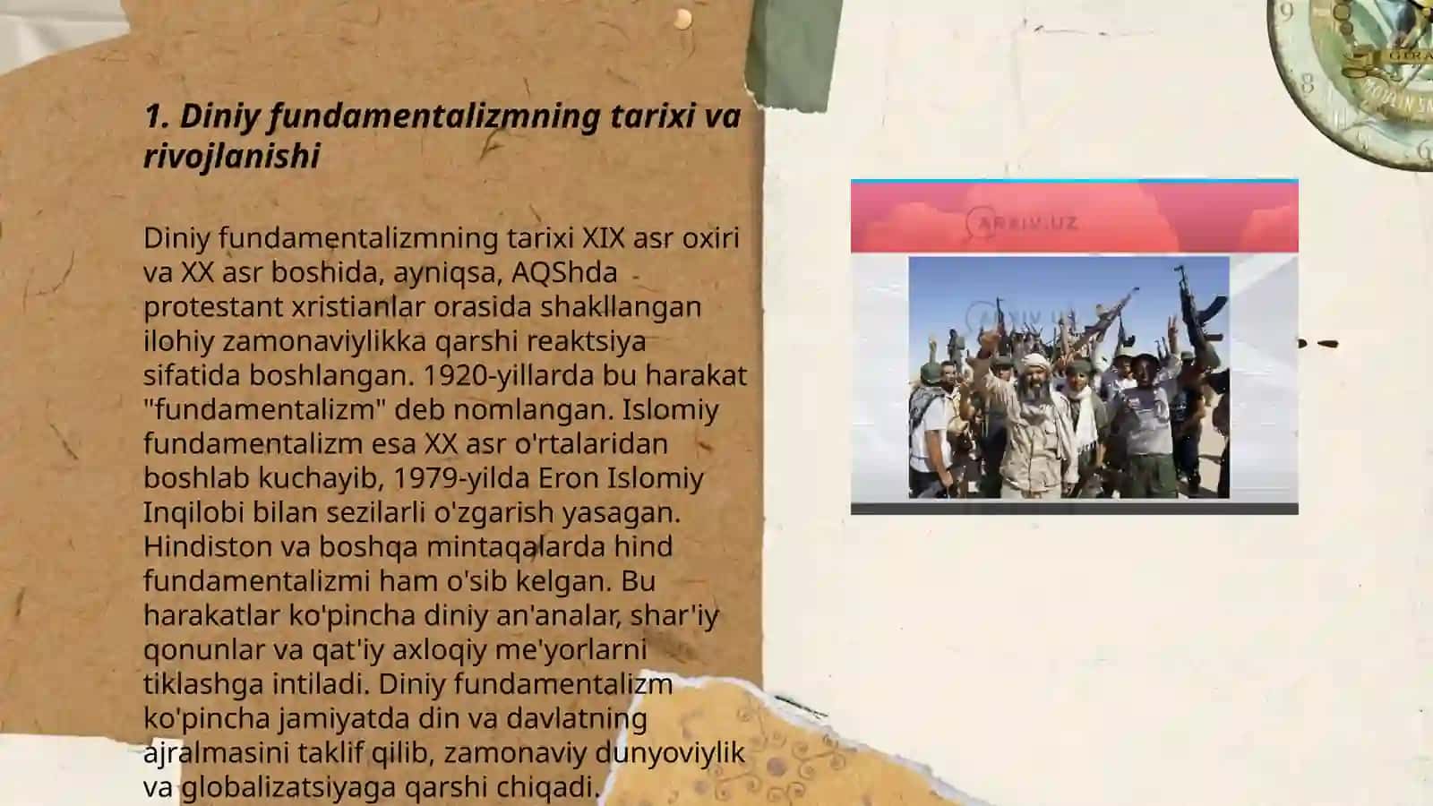 Diniy fundamentalizmning tarixi va rivojlanishi 3