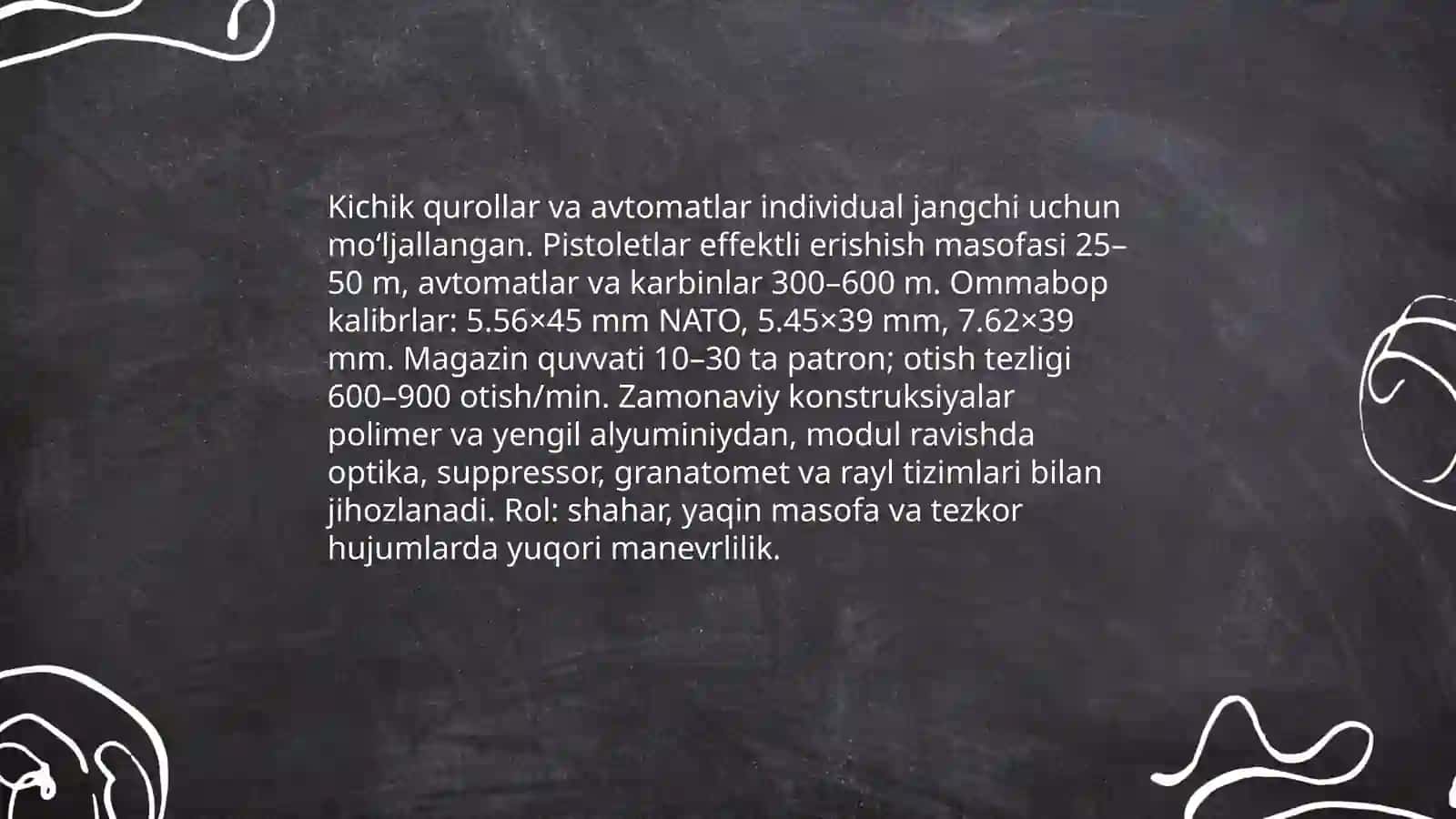 Kichik qurollar va avtomatlar 3