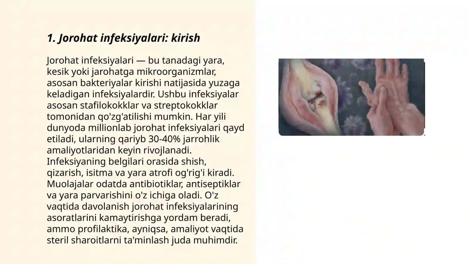 Jorohat infeksiyalari. Qoqshol. Etiologiyasi, patogenezi, klinikasi, labarator tekshiruvi 3