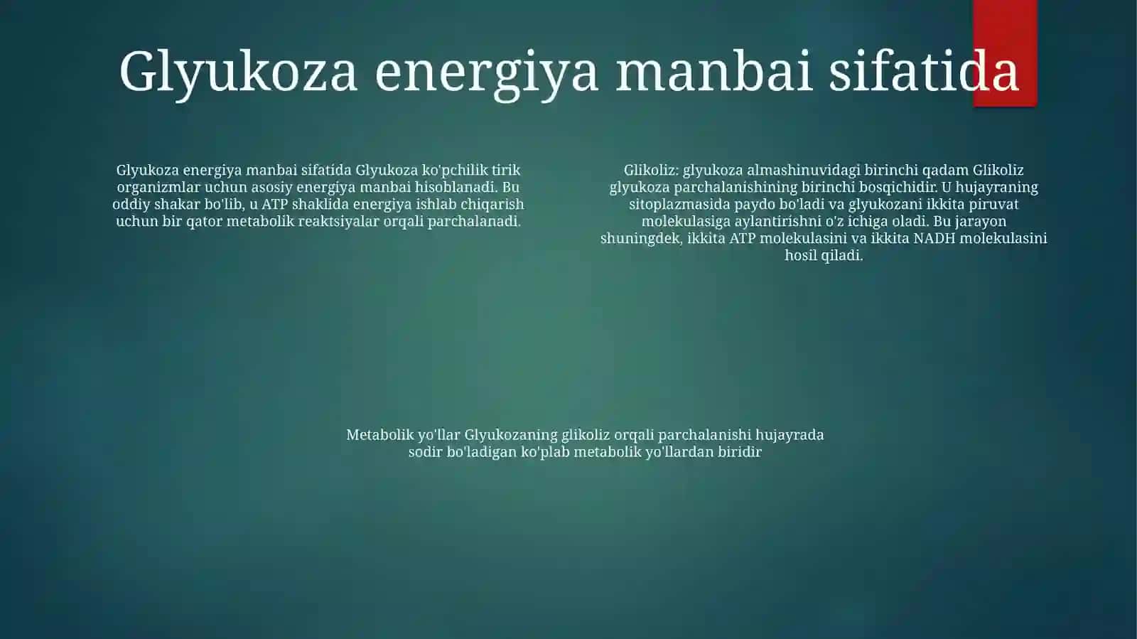 Glikoliz Ayrim Reaktsiyalari 3