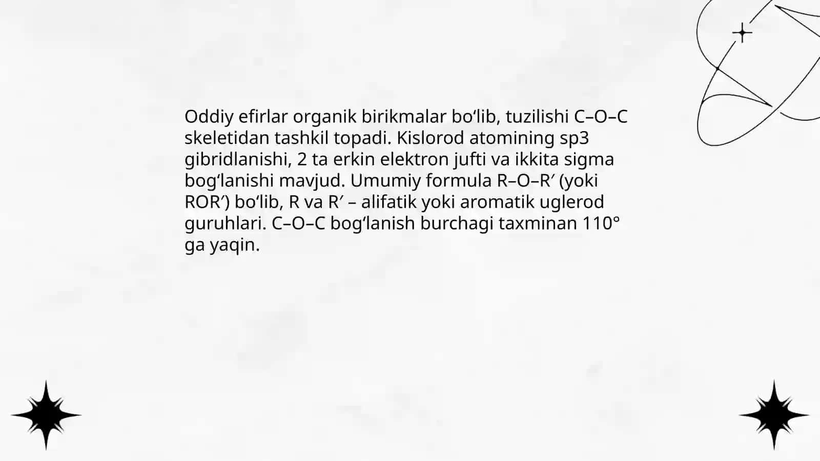 Oddiy va murakkab efirlar 3