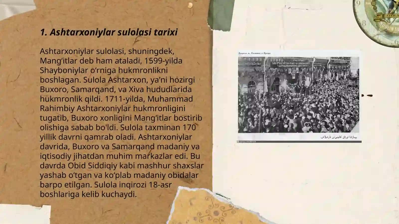 Buxoro amirligida ashtarxoniylar davri 3