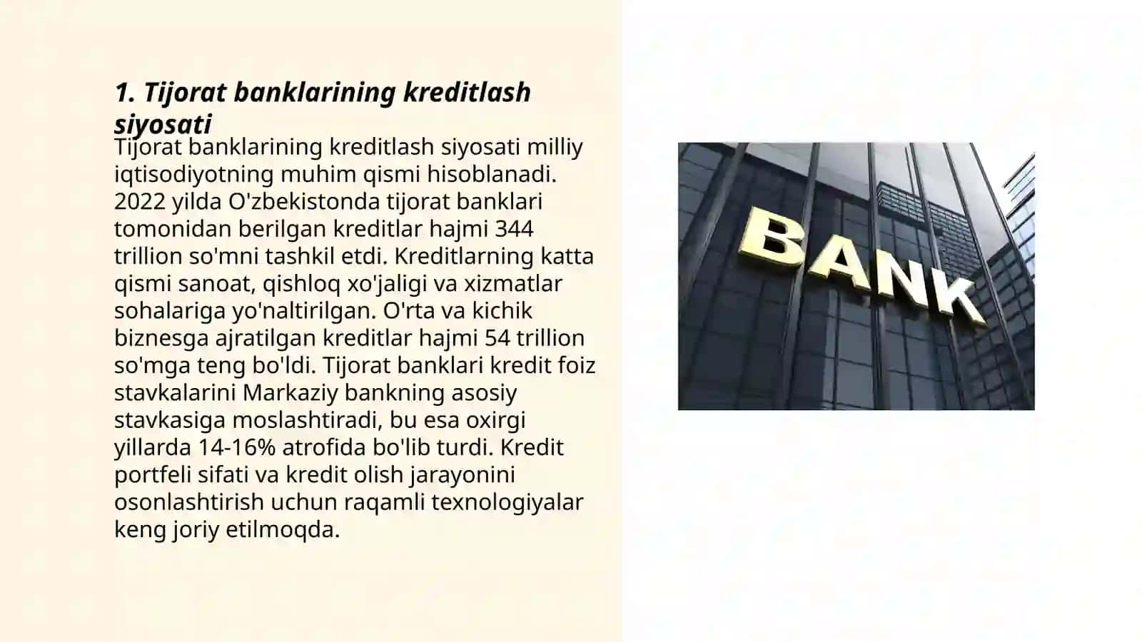 Tijorat banklarining aktiv operatsiyalari 3