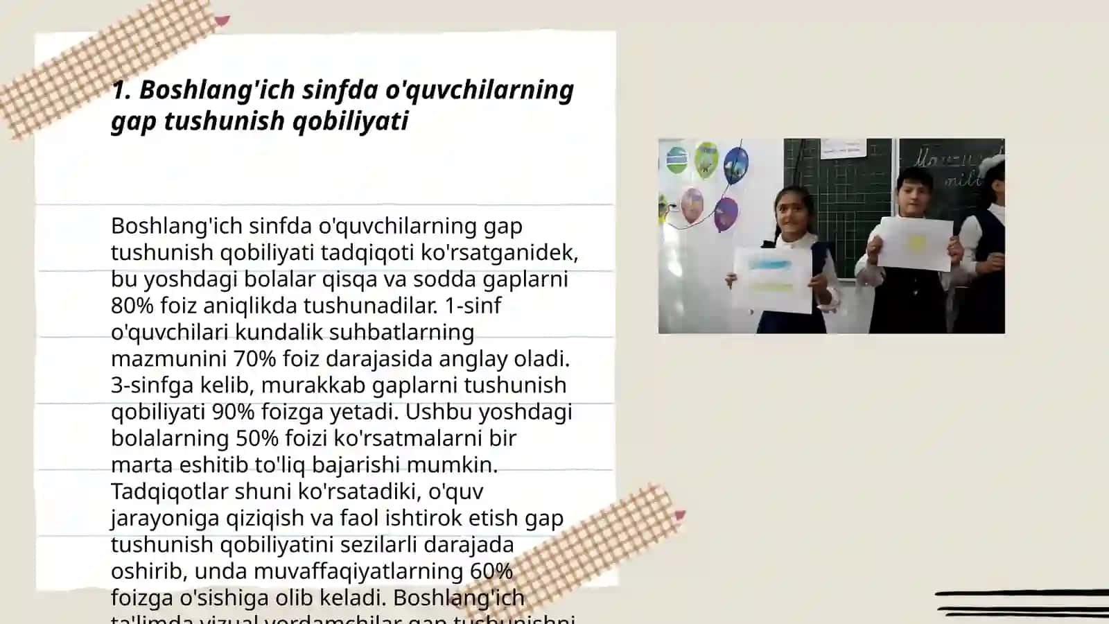 Boshlangich sinfda gap ustida ishlashning izchiligi 3
