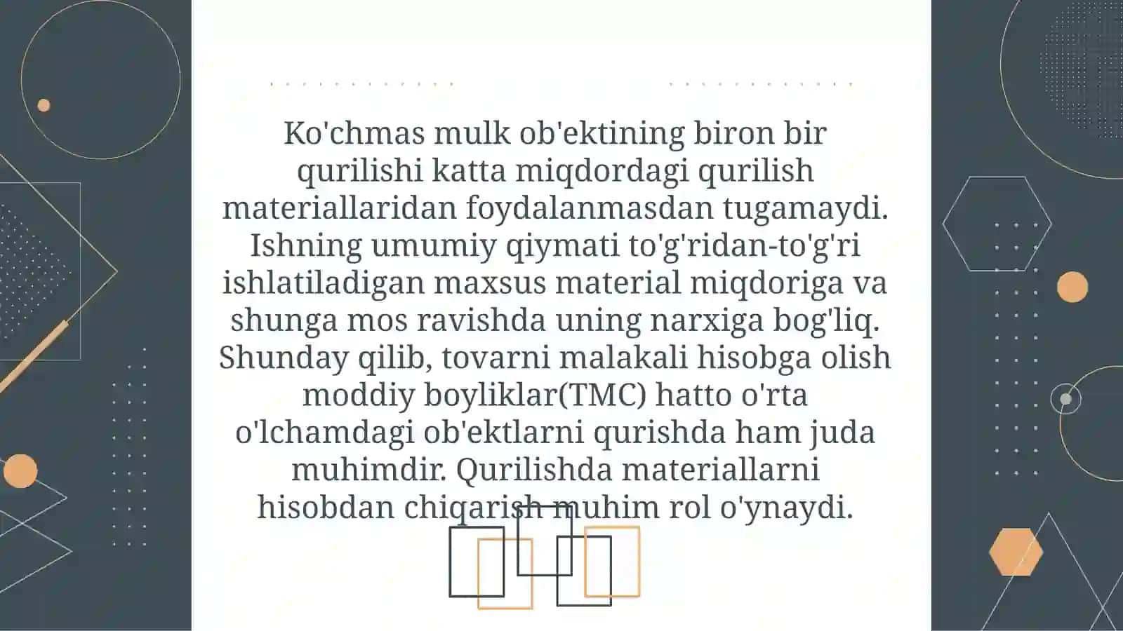Qurilishtashkilotlari materiallarini hisobga olash 3