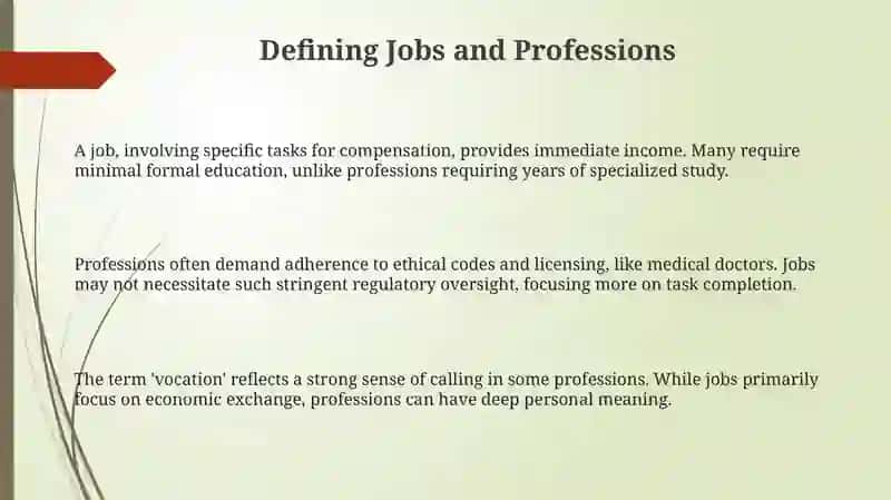 Understanding Jobs and Professions 3