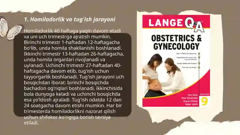 Akusherlik va ginekologiya kasalliklari va usullari 3