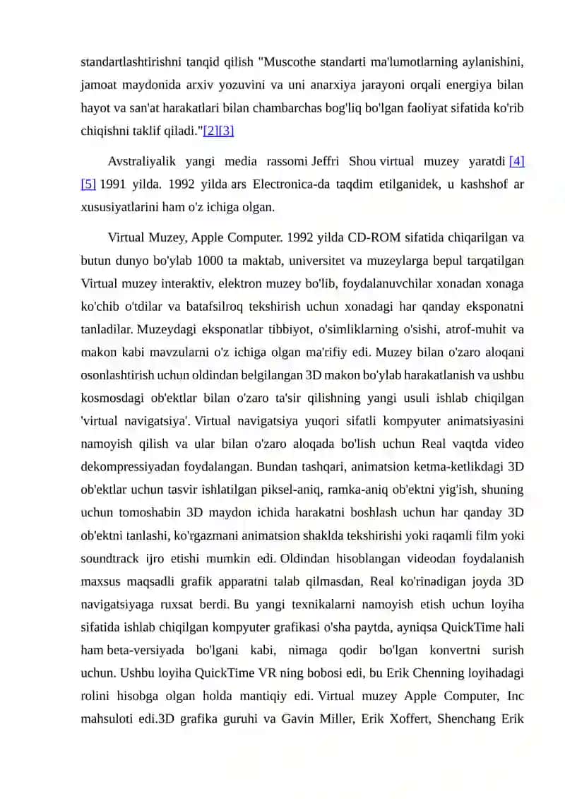 Virtual muzey tushunchasi 3