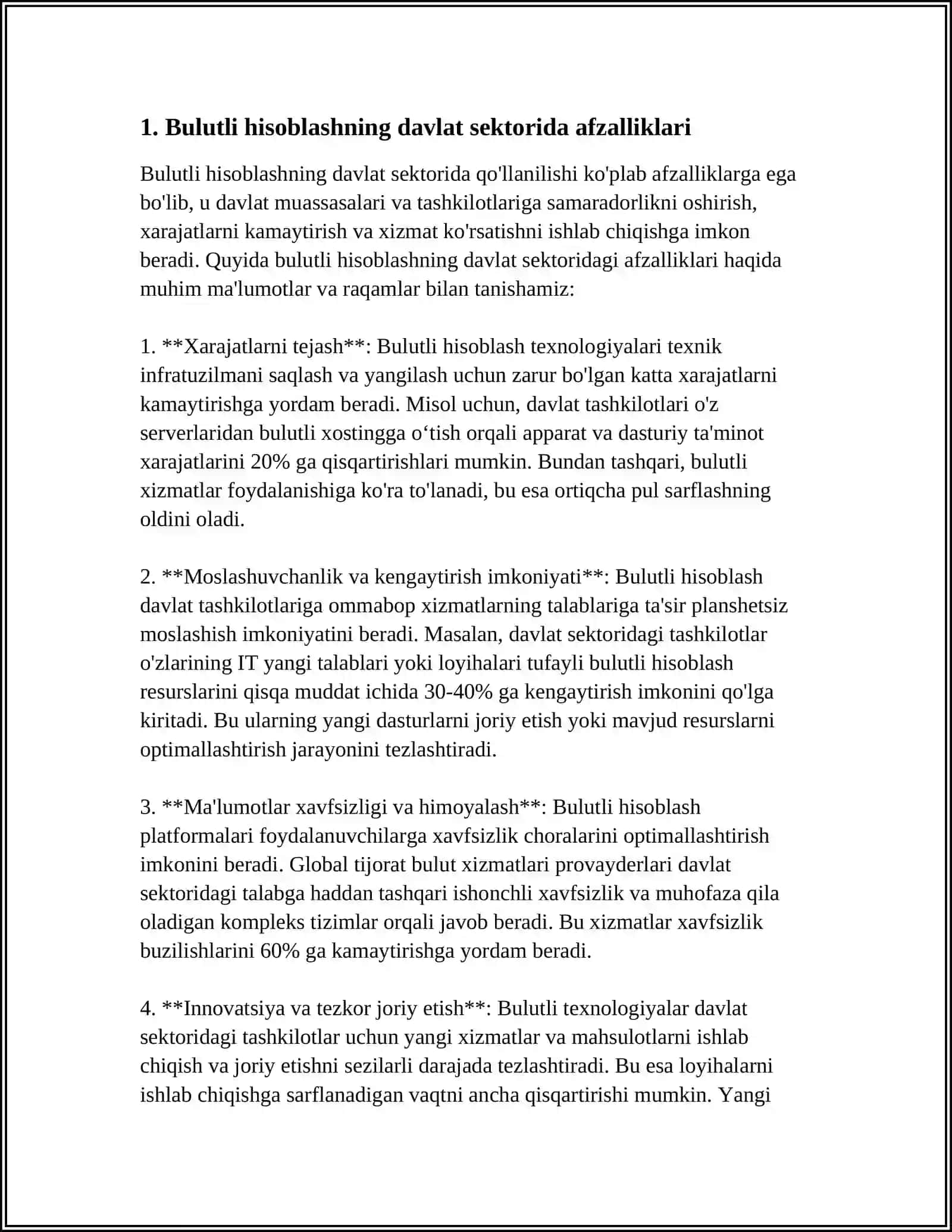 BULUTLI HISOBLASHNI DAVLAT SEKTORIGA QÓLLANISHI 3