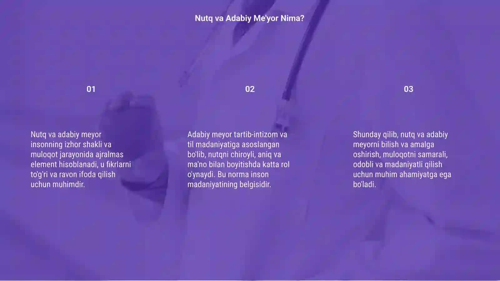 Nutq va adabiy meyor 3