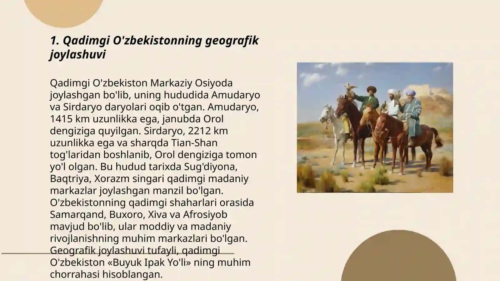 O'zbek davlatchiligining shakllanishi va dastlabki taraqqiyot bosqichlari 3