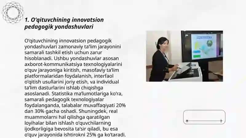 Oʻqituvchining innovatsion faoliyati 3