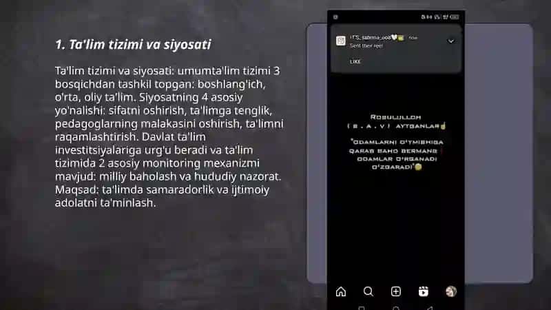 Ta'lim tizimi va siyosati 3