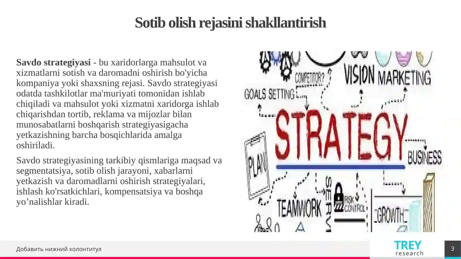 Sotib olish rejasini ishlab chiqish va boshqarish 3