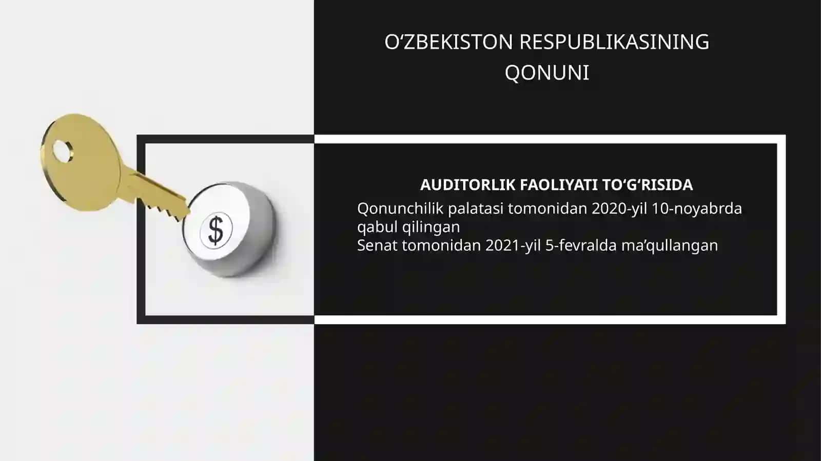 Auditorlar ishining sifati ustidan ichki nazoratni tashkil etishning huquqiy asoslari 3