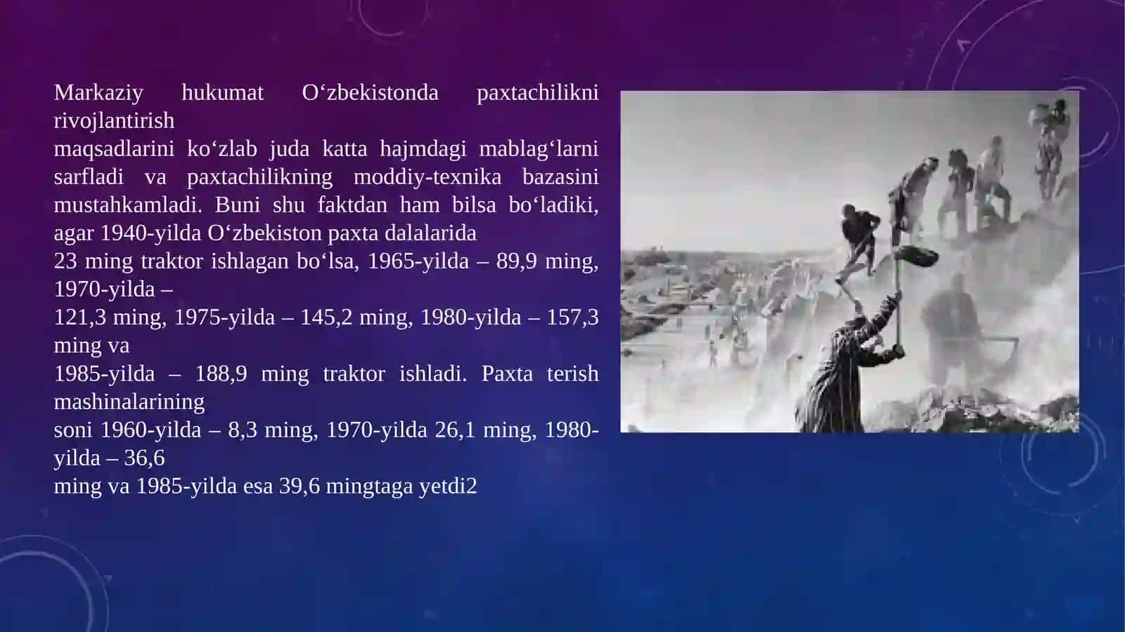 O‘zbekistonda 50-70-yillarda o‘tkazilgan iqtisodiy islohotlar 3