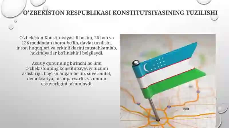 O'zbekiston Respublikasi Konstitutsiyasi 3