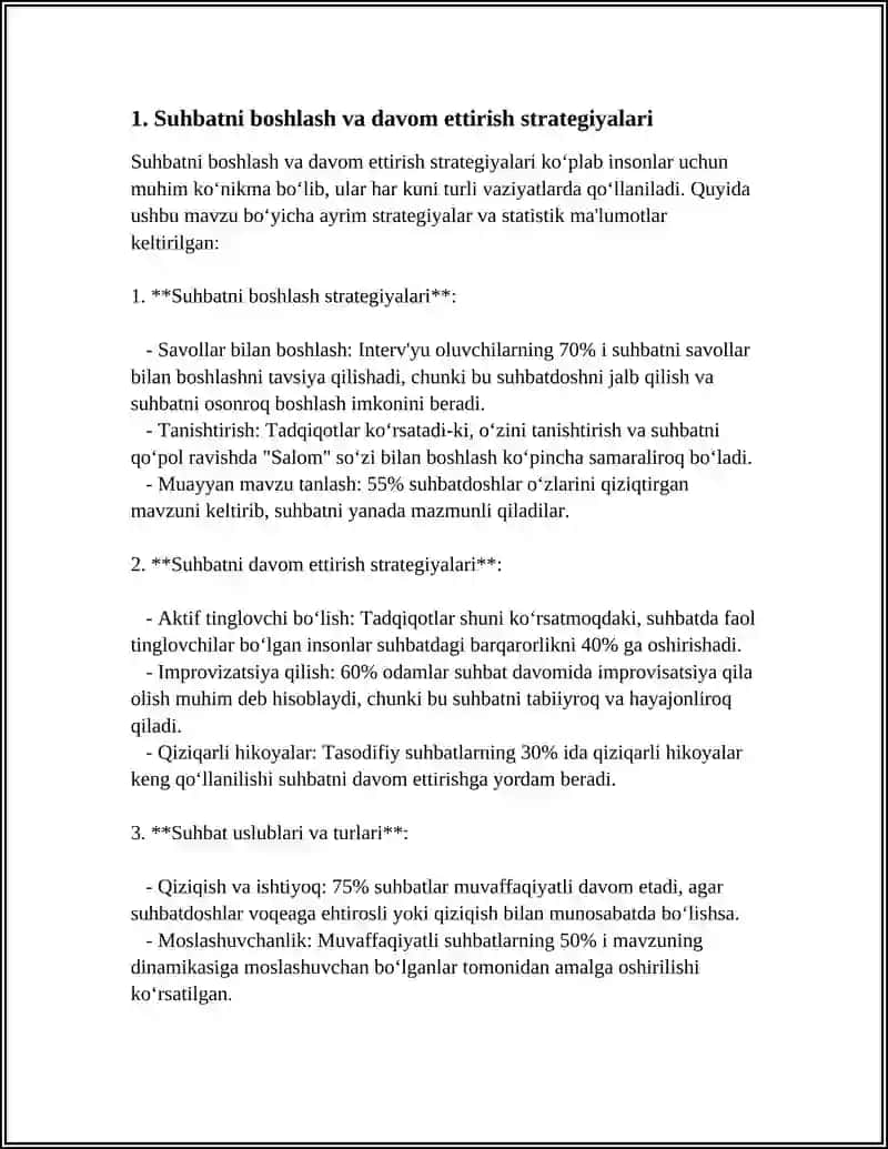SUHBATNI RIVOJLANTIRISH VA TANQID QILISH 3