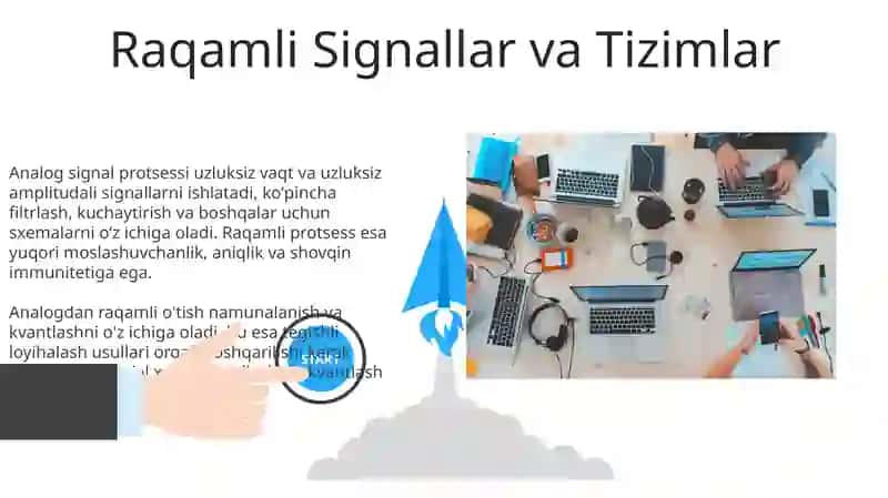 Analog va raqamli signallarni qayta ishlash 3