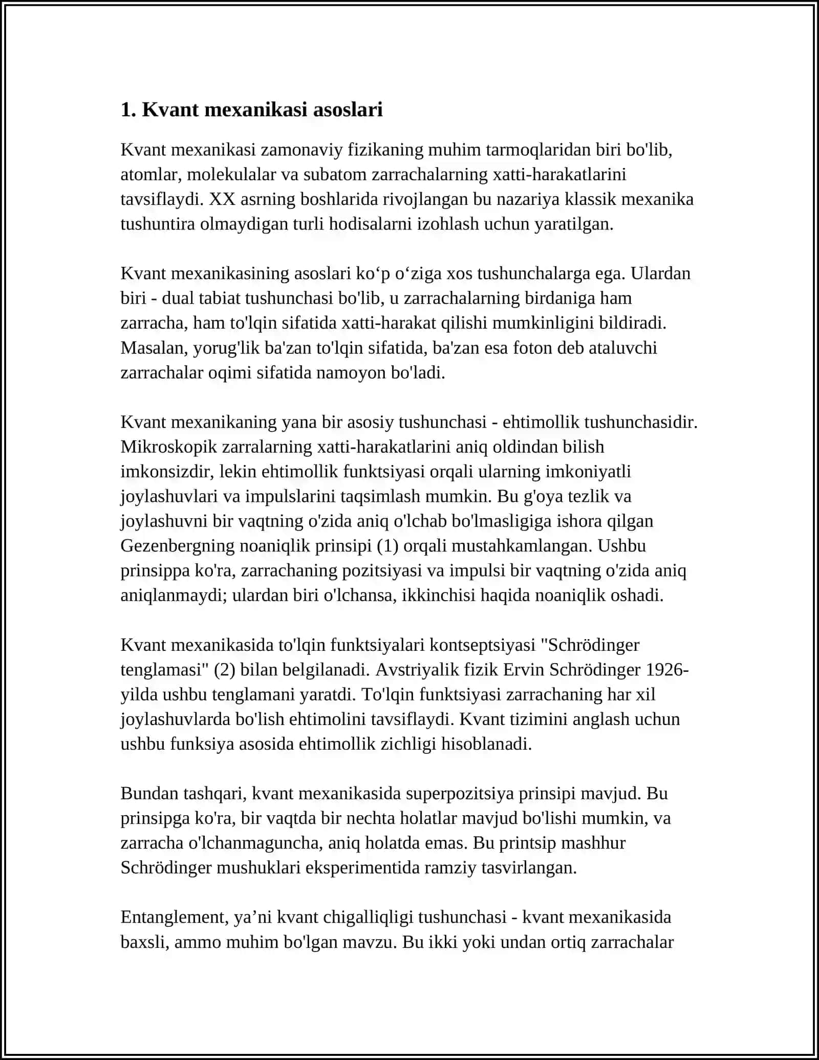 KVANT HISOBLASH VA KVANT KRIPTOGRAFIYASI 3