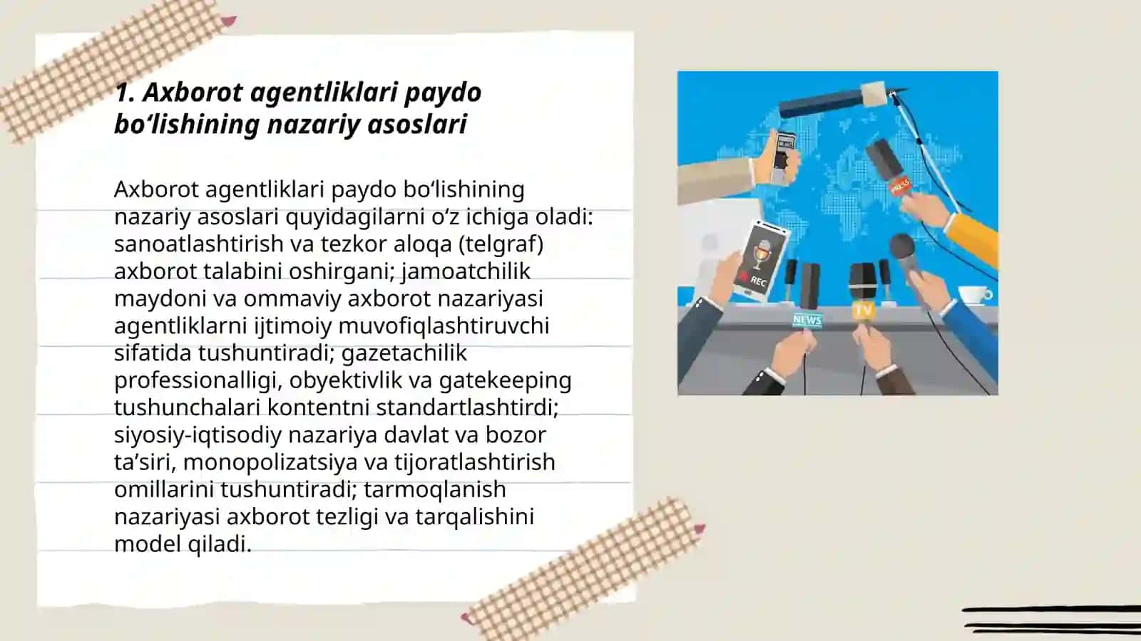 Axborot agentliklari paydo boʻlishining qisqacha tarixi 3