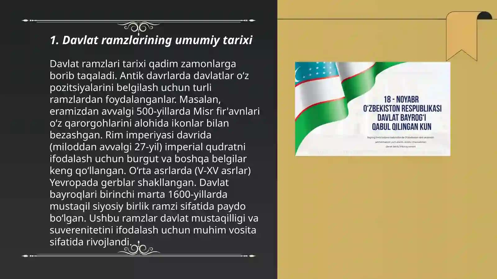 Davlat ramzlari va ularning tarixi 3