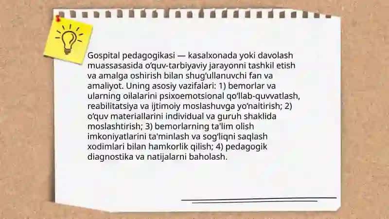 Gospital pedagogikaning asosiy tamoyillari 3