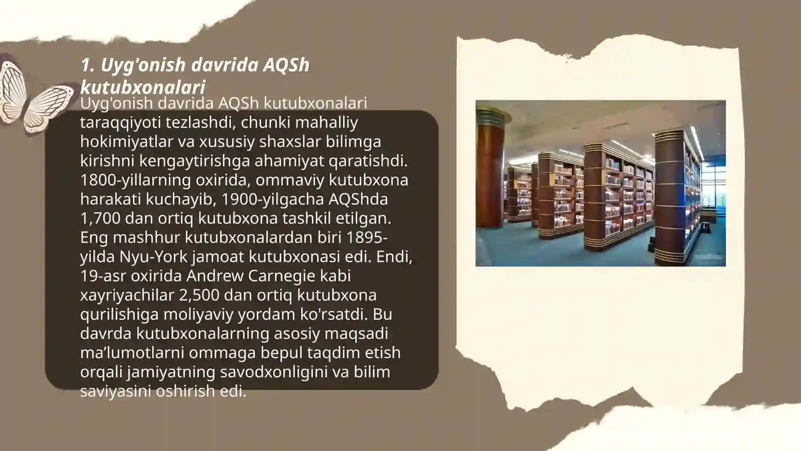 Uyg'onish daavrida AQSH va Angliya kutubxonasi 3