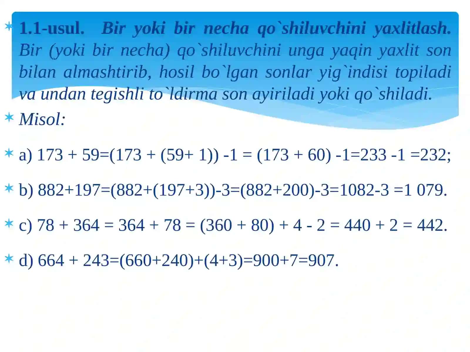 METODIKASINI O‘RGANISH FANIDAN TAQDIMOT 3