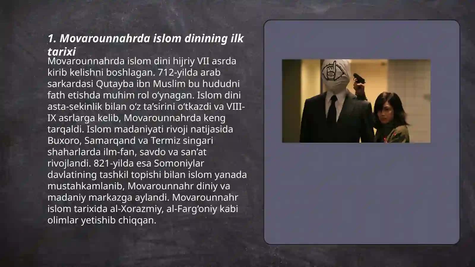 Movarounnahrda islom dinining tarqalishi va madrasa talimi shakllanishining ijtimoiy madaniy hayotga tasiri 3