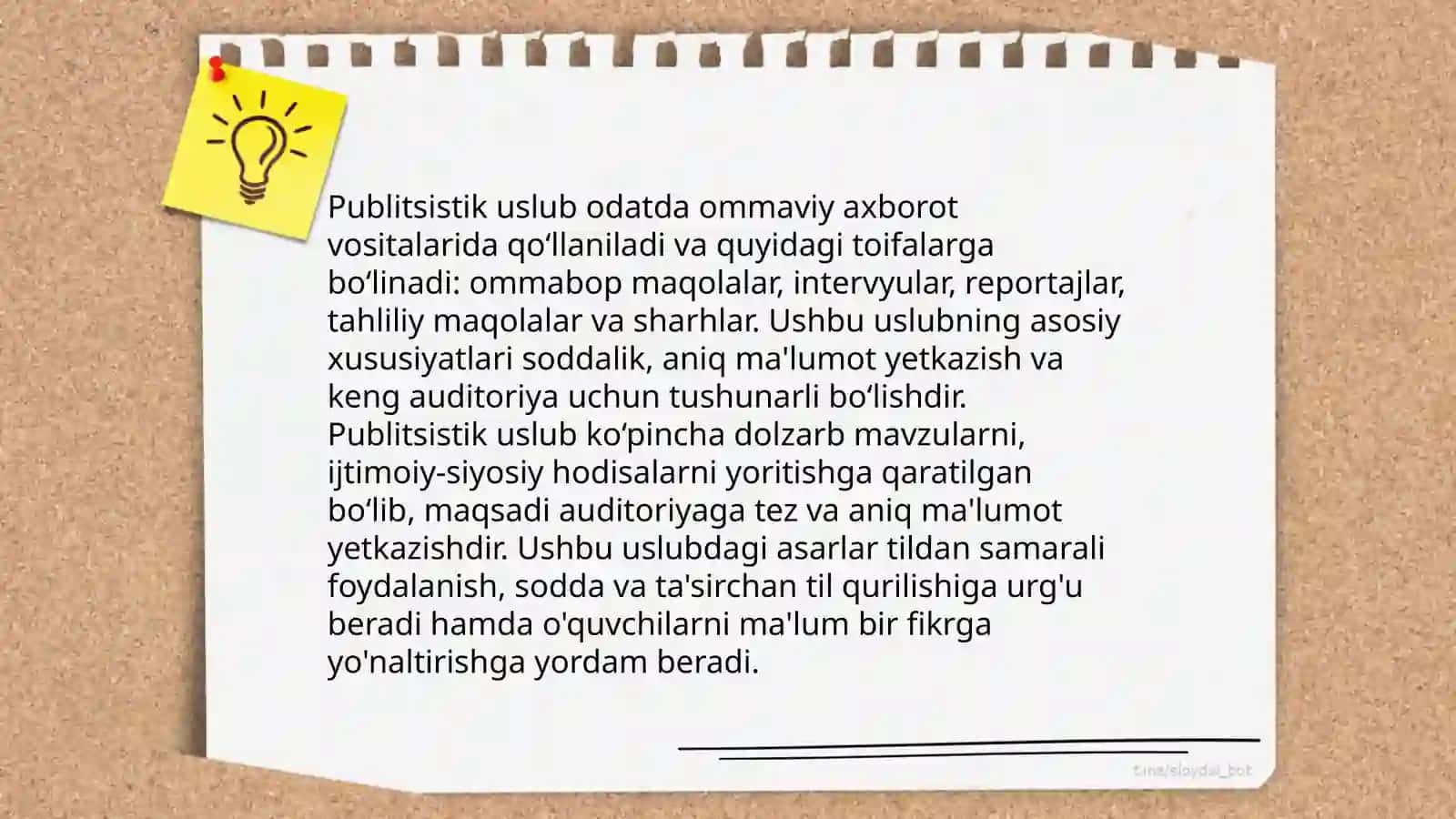 Publitsistik uslub va ogzaki uslublarning leksik va grammatik xususiyatlari 3