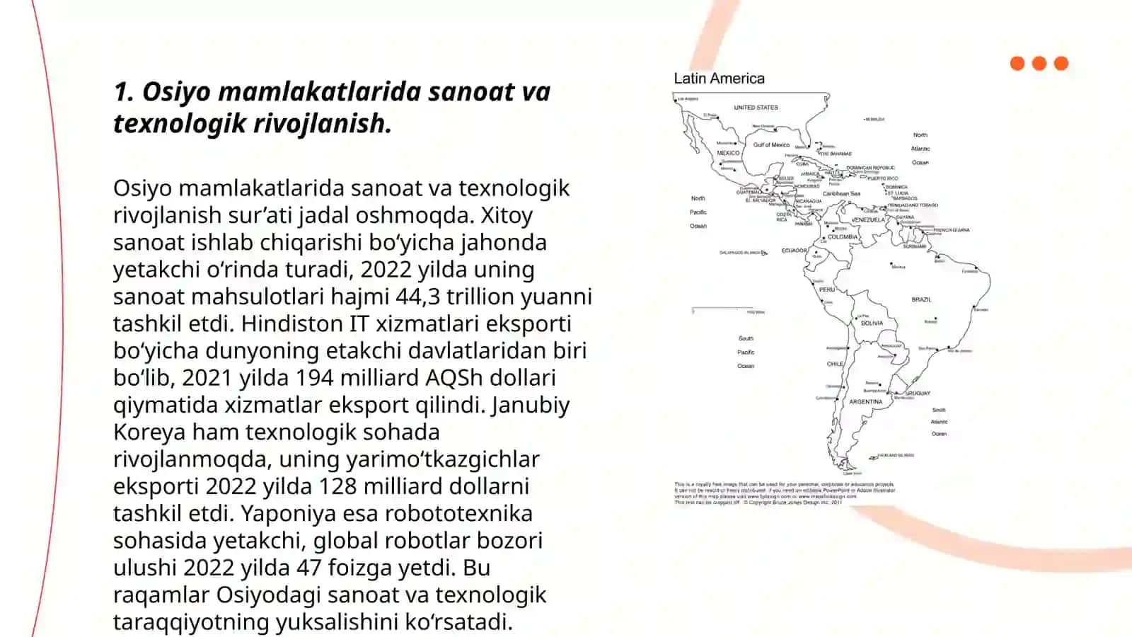 Osiyo, Afrika va Lotin Amerikasi mamlakatlari siyosiy, ijtimoiy-iqtisodiy rivojlanishining asosiy yo'nalishlari 3