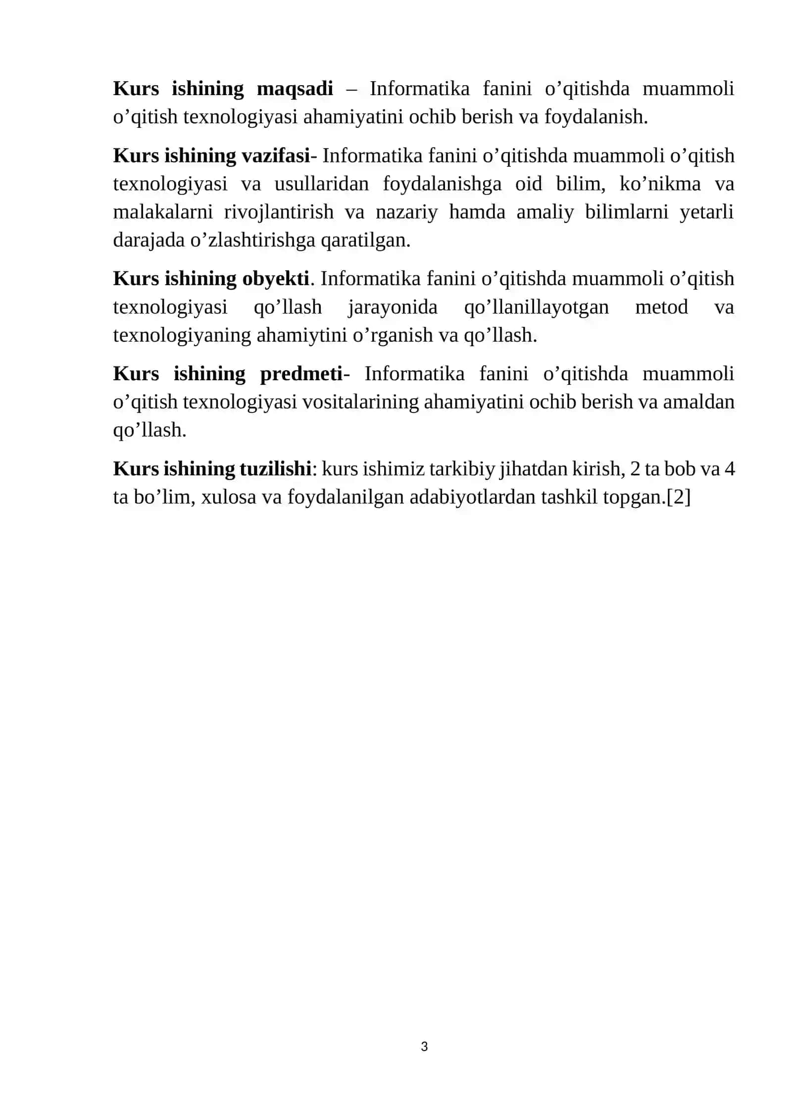 Informatika va axborot texnologiyalari fanini o’qitishning ahamiyati 3