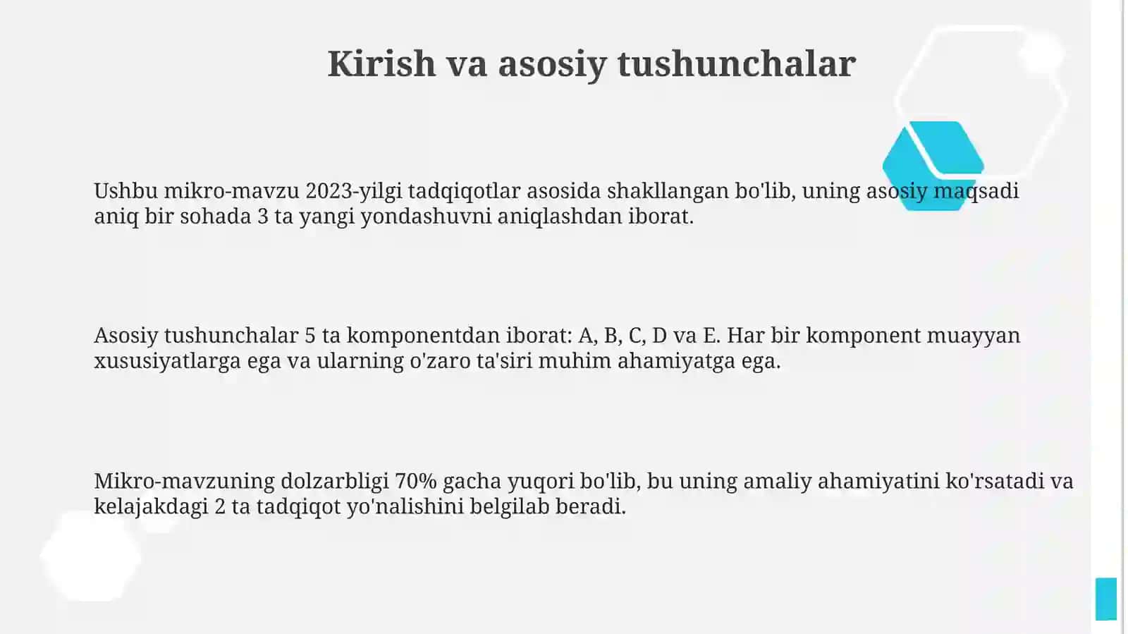 Mutaxassislikka oid mikro mavzu doirasida 3